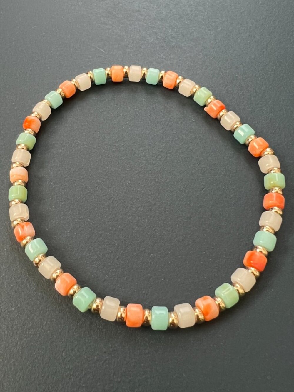 Pastel Multicolor Beaded Bracelet